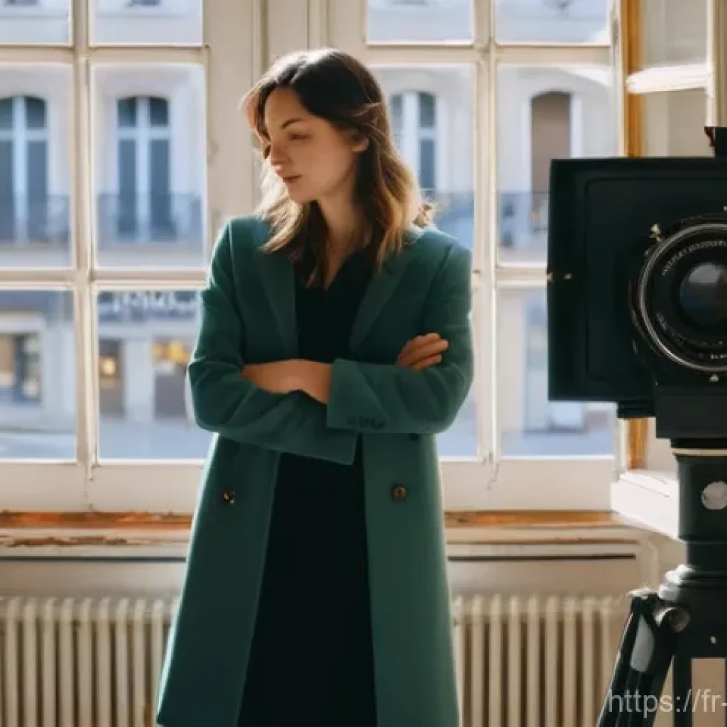 사진 자격증으로 가능한 추가 수익 창출 - **Prompt:** A dynamic split image illustrating the dual life of a professional photographer in Franc...