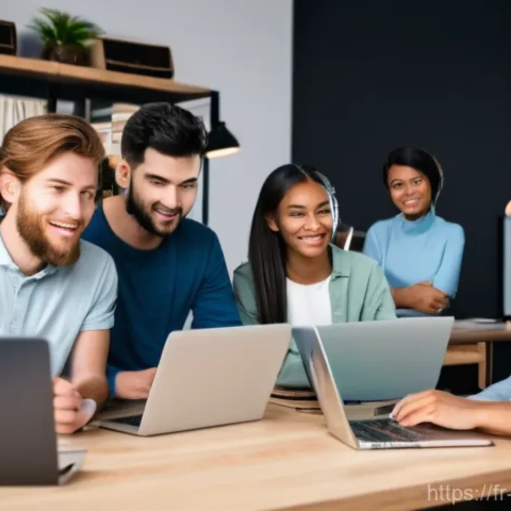 사진 자격증 취득 비용 절약 방법 - **Prompt:** A diverse group of young adults, dressed in comfortable but modest casual wear, gathered...