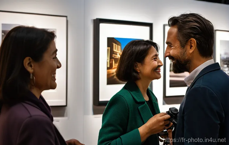 사진 자격증 취득 비용 절약 방법 - **Prompt:** A diverse group of young adults, dressed in comfortable but modest casual wear, gathered...